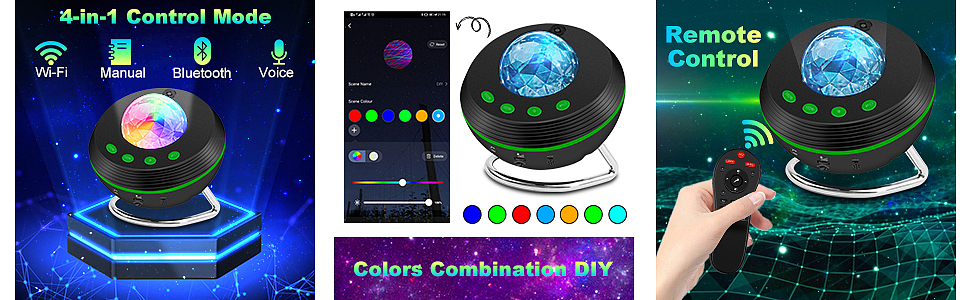 星空灯 气氛灯 灯光效果