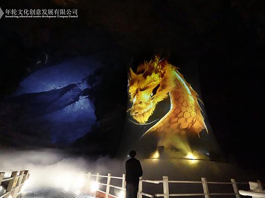 年轮打造国内首创集成中控视觉一体化溶洞文旅线路