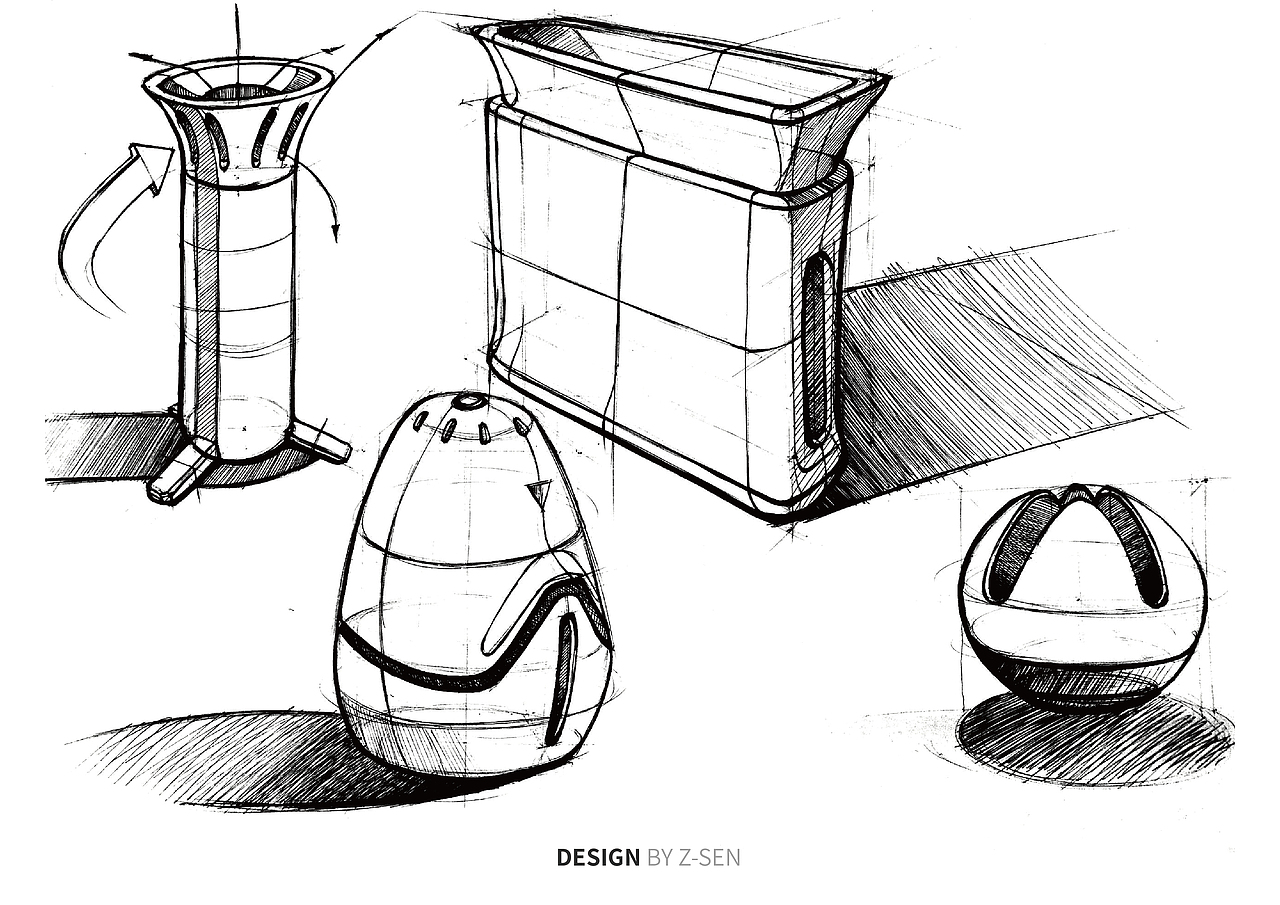 产品手绘稿（图ZMTgzOTQ0ODcy） - 其他工业/产品 - 站酷设计师Zsen_zZ原创素材 - 站酷ZCOOL