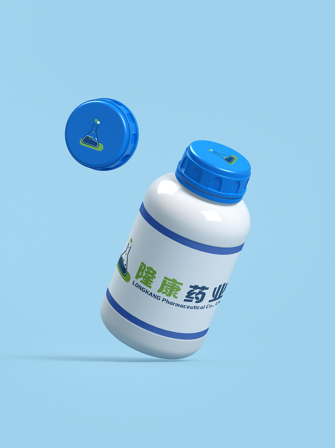 医院logo定制图标大药房机构招牌设计