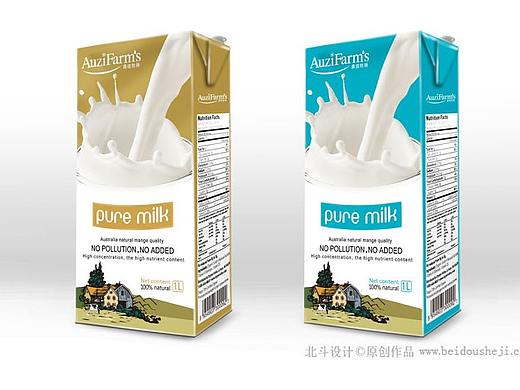 乳制品系列包装设计案例分享