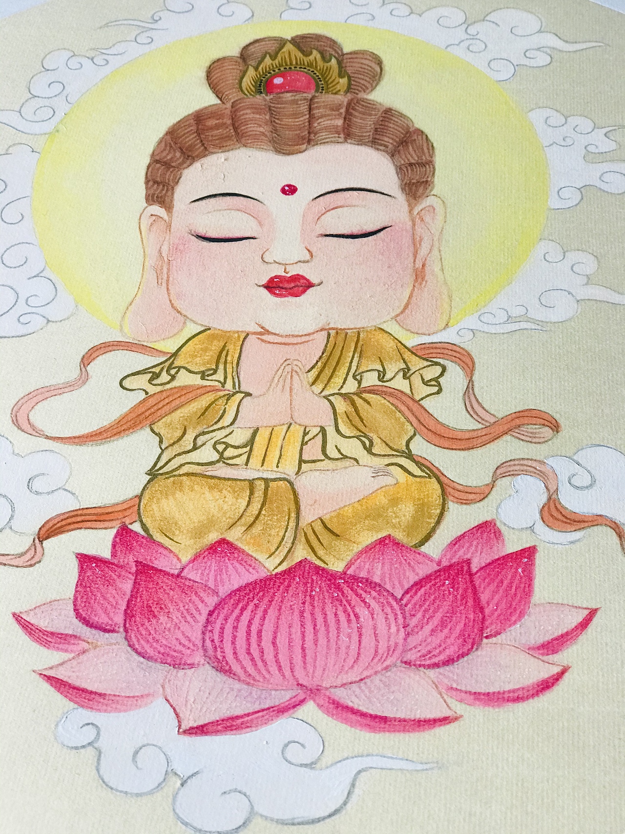 西游记人物谱q版佛祖