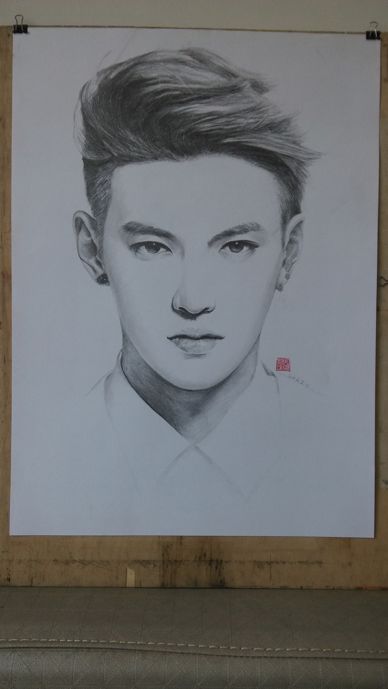 凡熙画室～明星素描系列