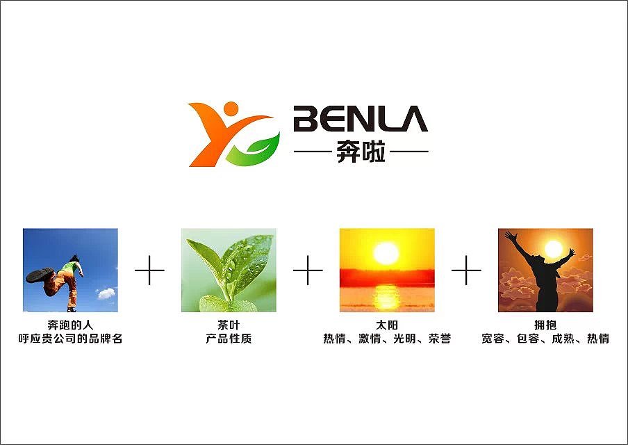 奔啦茶叶LOGO和部分VI（图ZNzI1MjU2ODg=） - 品牌 - 站酷设计师571697052原创素材 - 站酷ZCOOL
