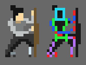 像素人物風格探索（圖ZMjExODM2NDQ4） - 獨立游戲 - 站酷設(shè)計師仟塵原創(chuàng)素材 - 站酷ZCOOL