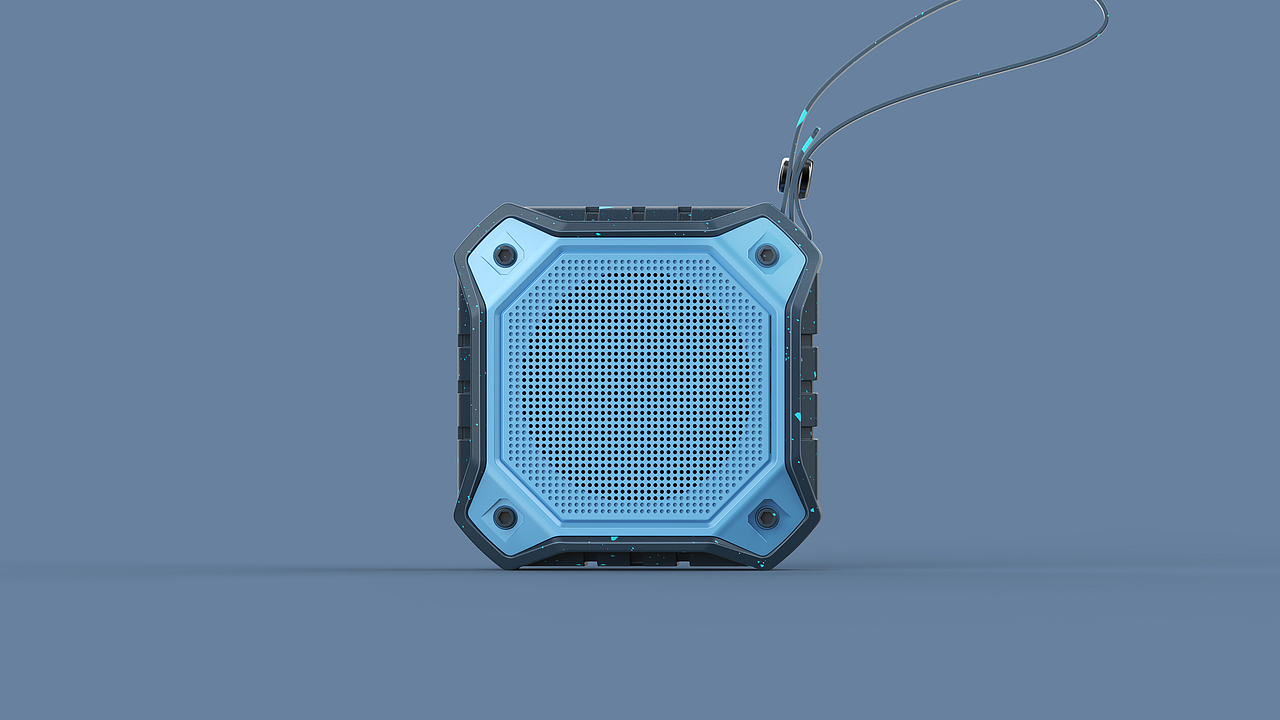三防蓝牙小音箱（图ZMjA3OTkwNTk2） - 电子产品 - 站酷设计师深圳大鱼设计原创素材 - 站酷ZCOOL