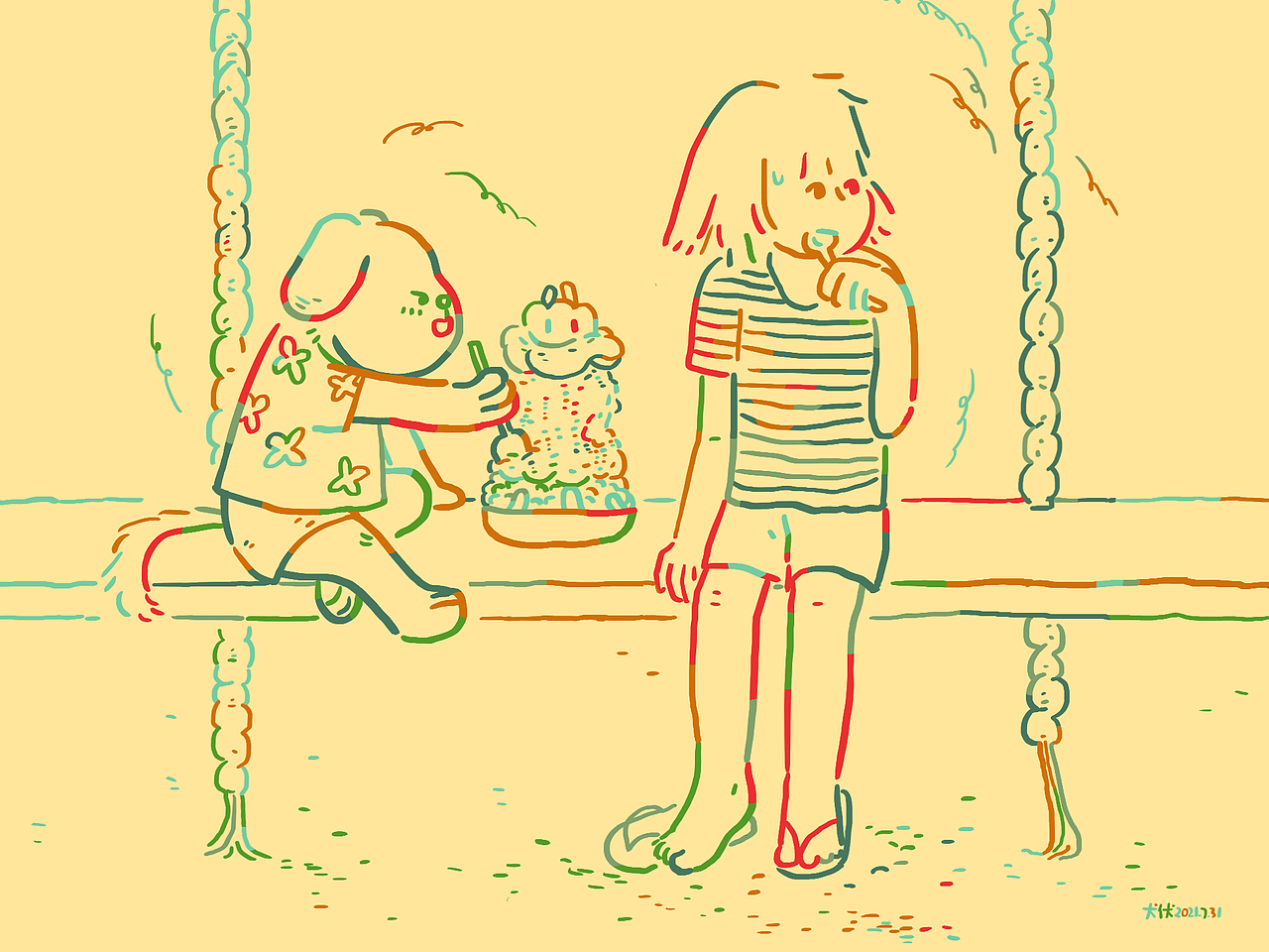 小狗和他梦见的我