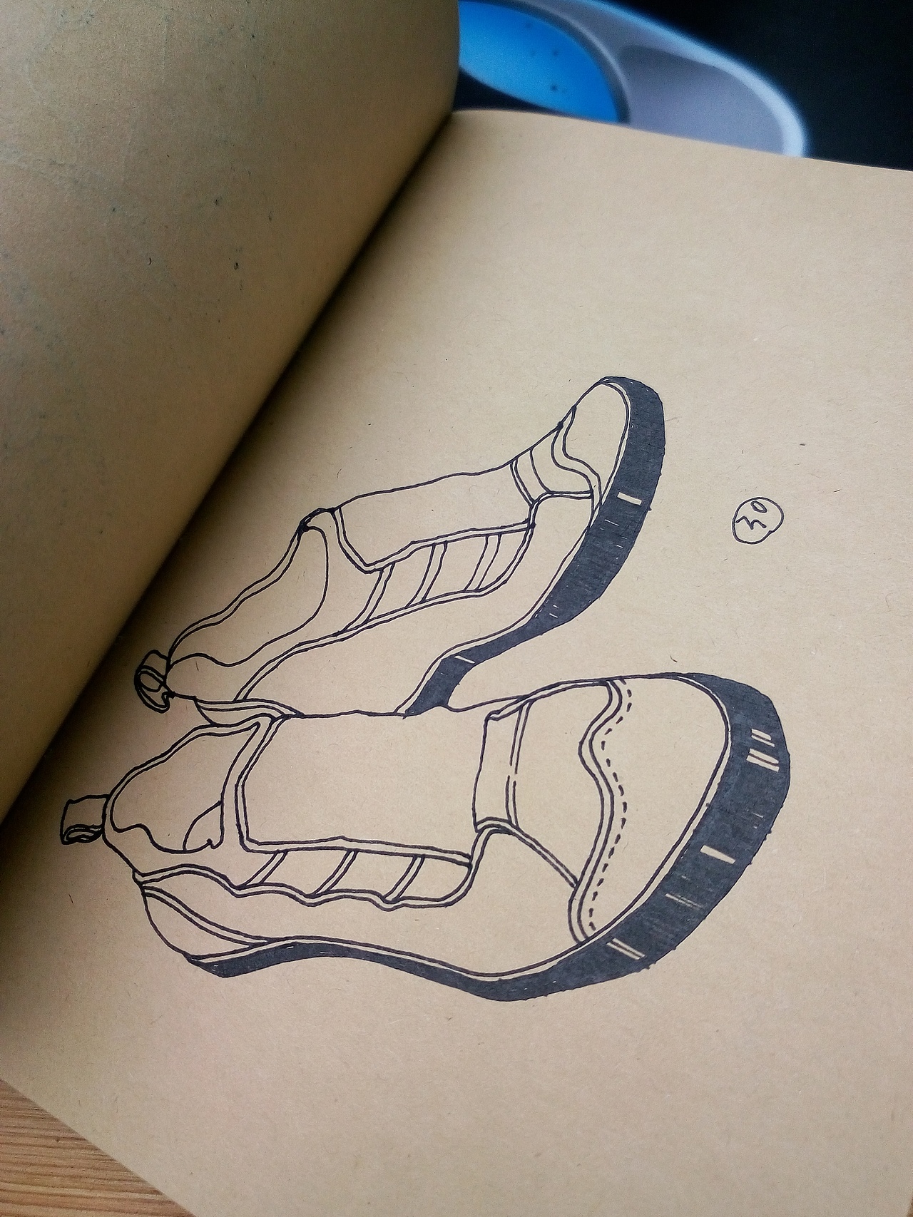 素材,给学生范画用的