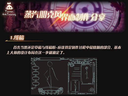 【铁皮人游戏UI】刘洁老师蒸汽朋克风界面制作