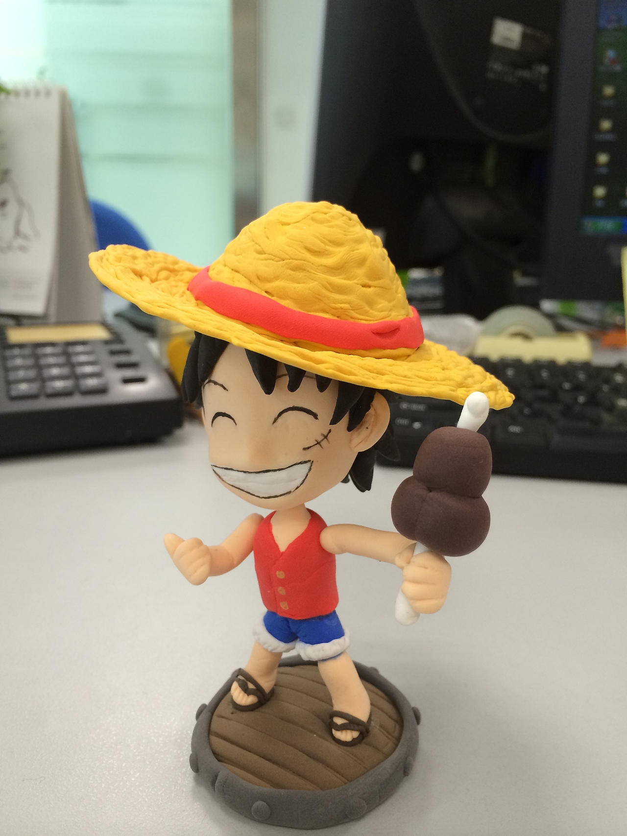 超轻粘土路飞海贼王