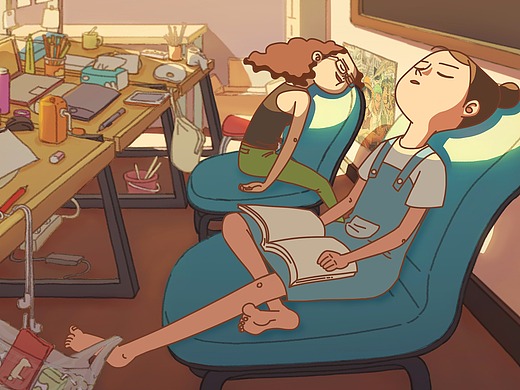 场景《女生宿舍日常》