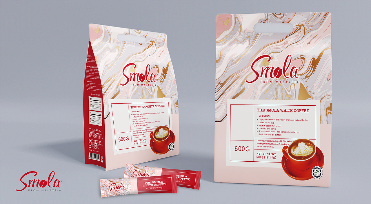 咖啡袋包装设计 @SMOLA