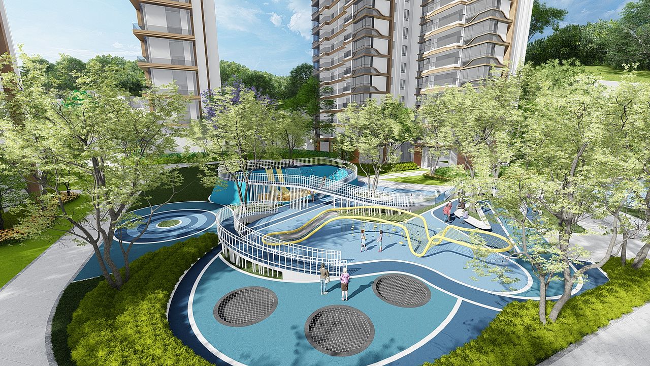 广州 · 住宅景观（图ZMjkxNjM3MjM2） - 景观设计 - 站酷设计师噜嚕噜噜鲁鲁修原创素材 - 站酷ZCOOL