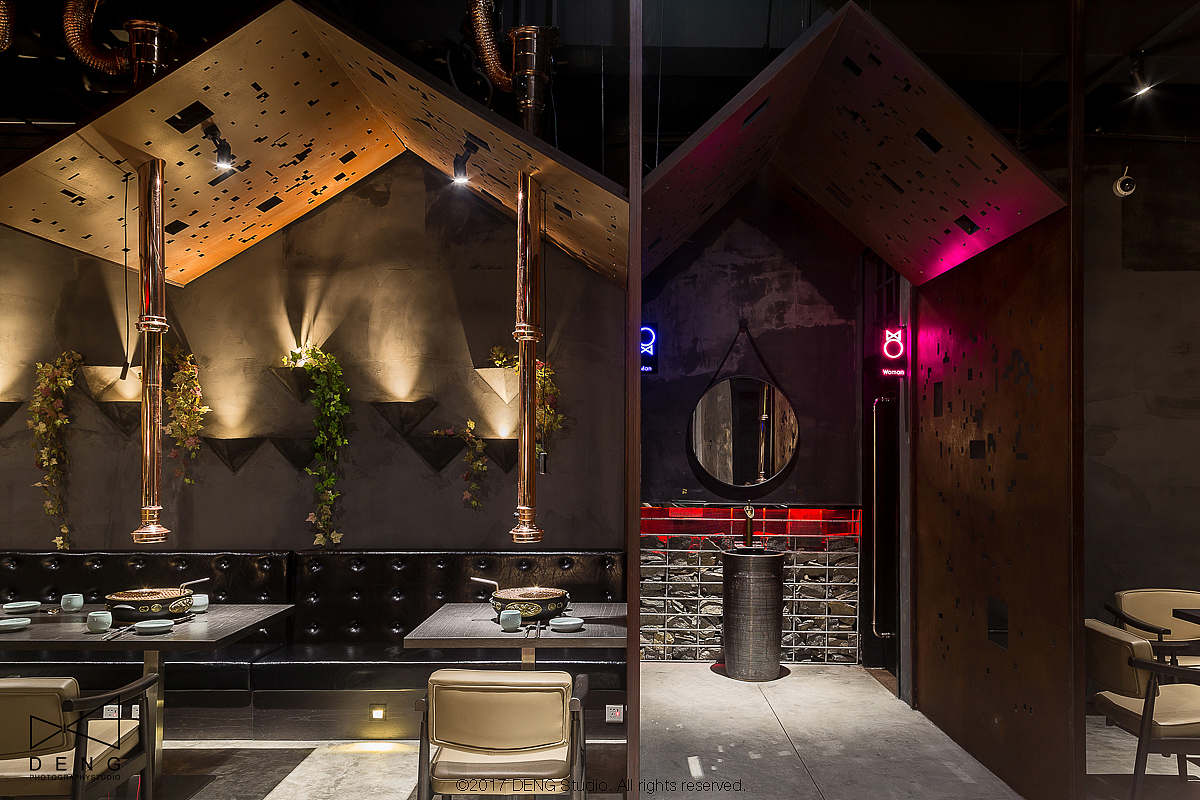 妙香山韩式烤肉 公共空间设计