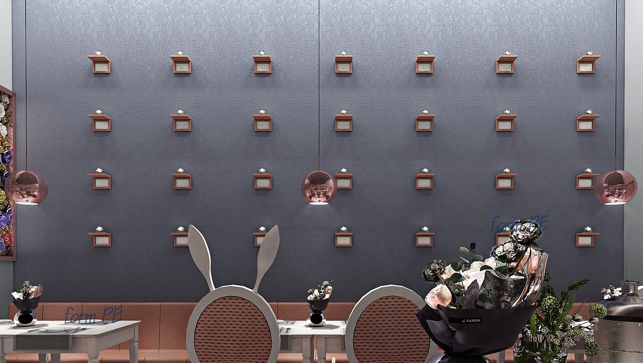 【花】主题餐厅\咖啡厅