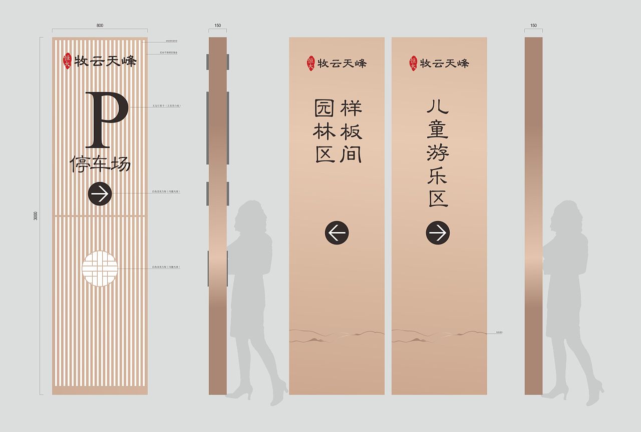 地产导视设计|平面|其他平面|ls海军 - 原创作品 - 站酷 (zcool)