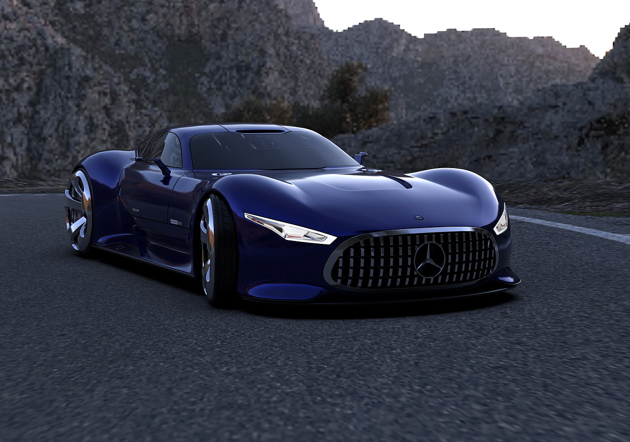 keyshot汽车渲染练习