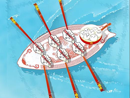 产品日常宣传手绘海报