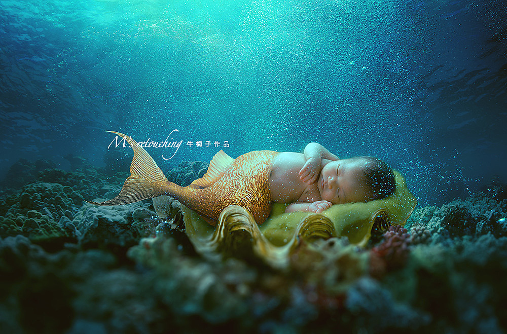 小小美人鱼（图ZODI3MzQ3Mjg=） - 修图/后期 - 站酷设计师牛梅子原创素材 - 站酷ZCOOL