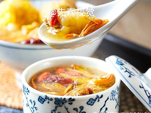 成都美食摄影 鸡汤包拍摄 摄影