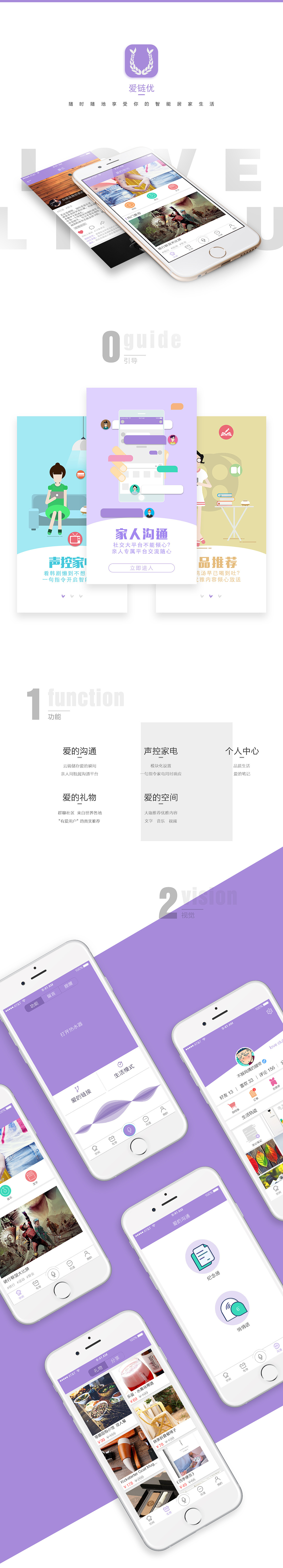 集声控智能、电商、社交于一体的工具型APP设计（图ZNDc1NzY0NDg=） - APP界面 - 站酷设计师不要超超原创素材 - 站酷ZCOOL
