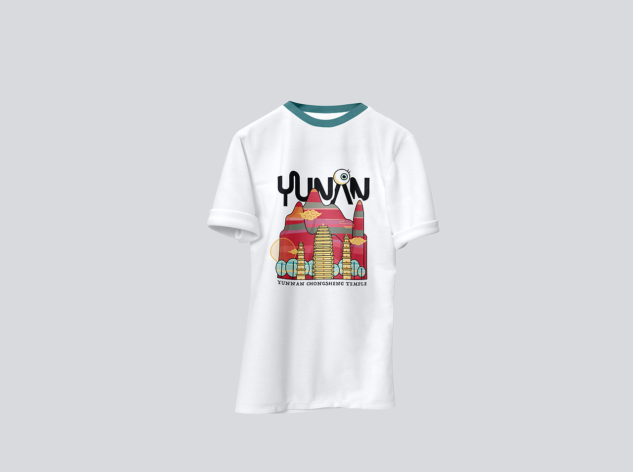 「YUNNAN」七彩崇圣寺（图ZMjEwNjE3ODA0） - 生活用品 - 站酷设计师diandiansa原创素材 - 站酷ZCOOL