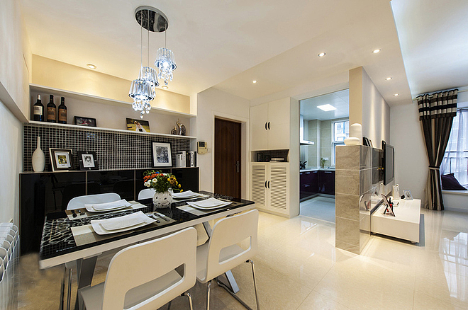 成都百纳装饰 83平米现代简约风格