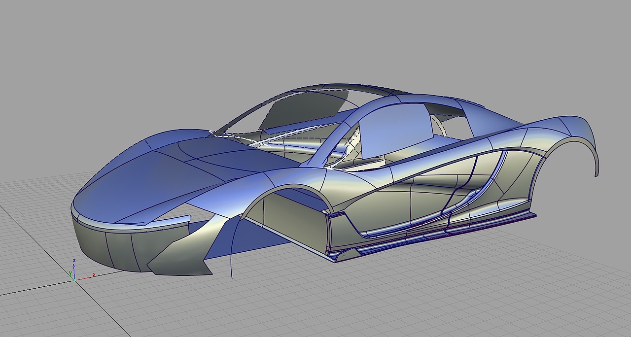 McLaren P1 Alias 建模教程（图ZOTM3OTY2NDg=） - 交通工具 - 站酷设计师Adleyou原创素材 - 站酷ZCOOL