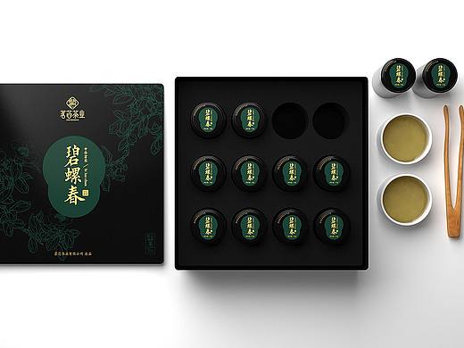 碧螺春 小罐茶包装设计 礼盒设计