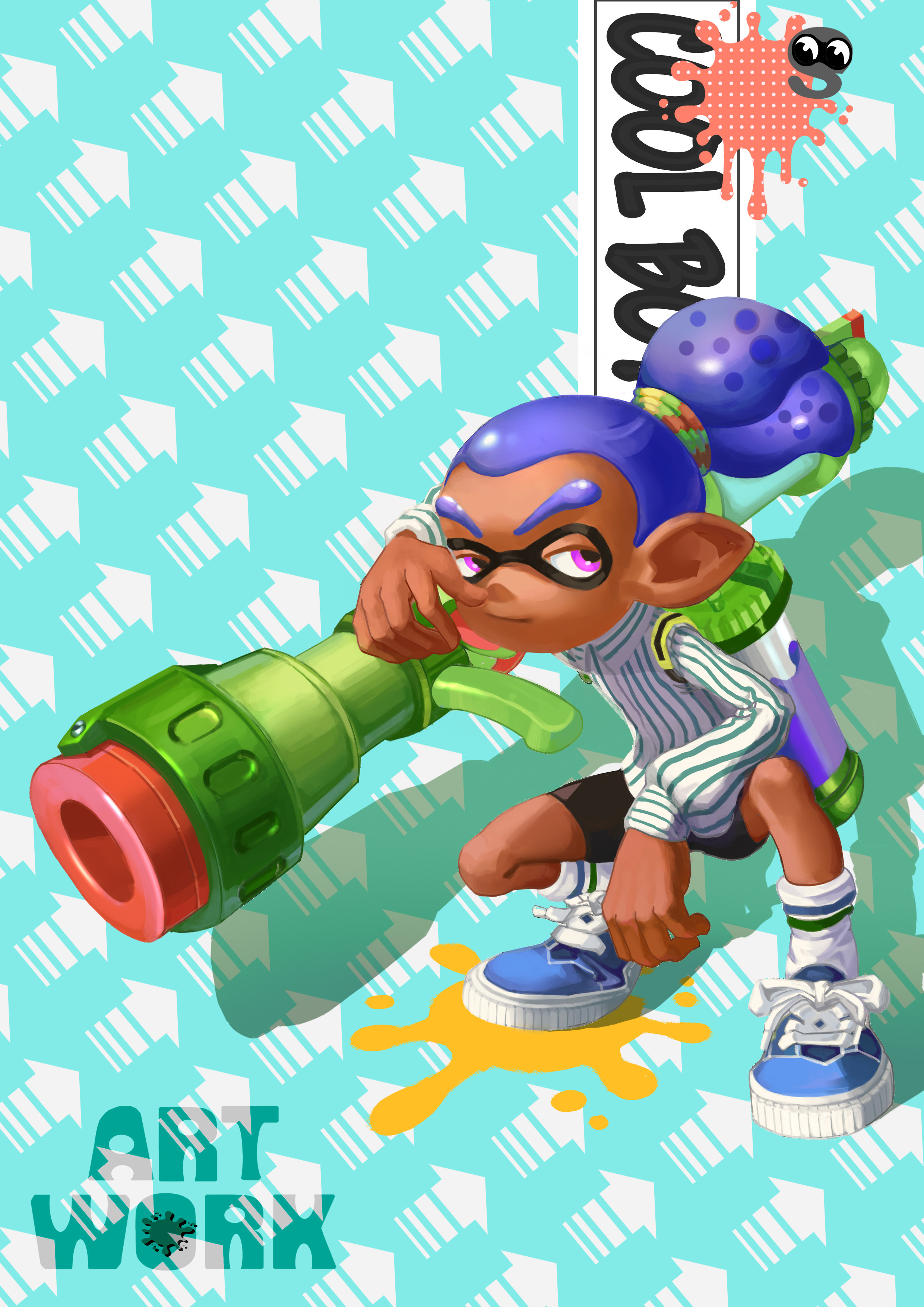 《喷射战士》同人作品