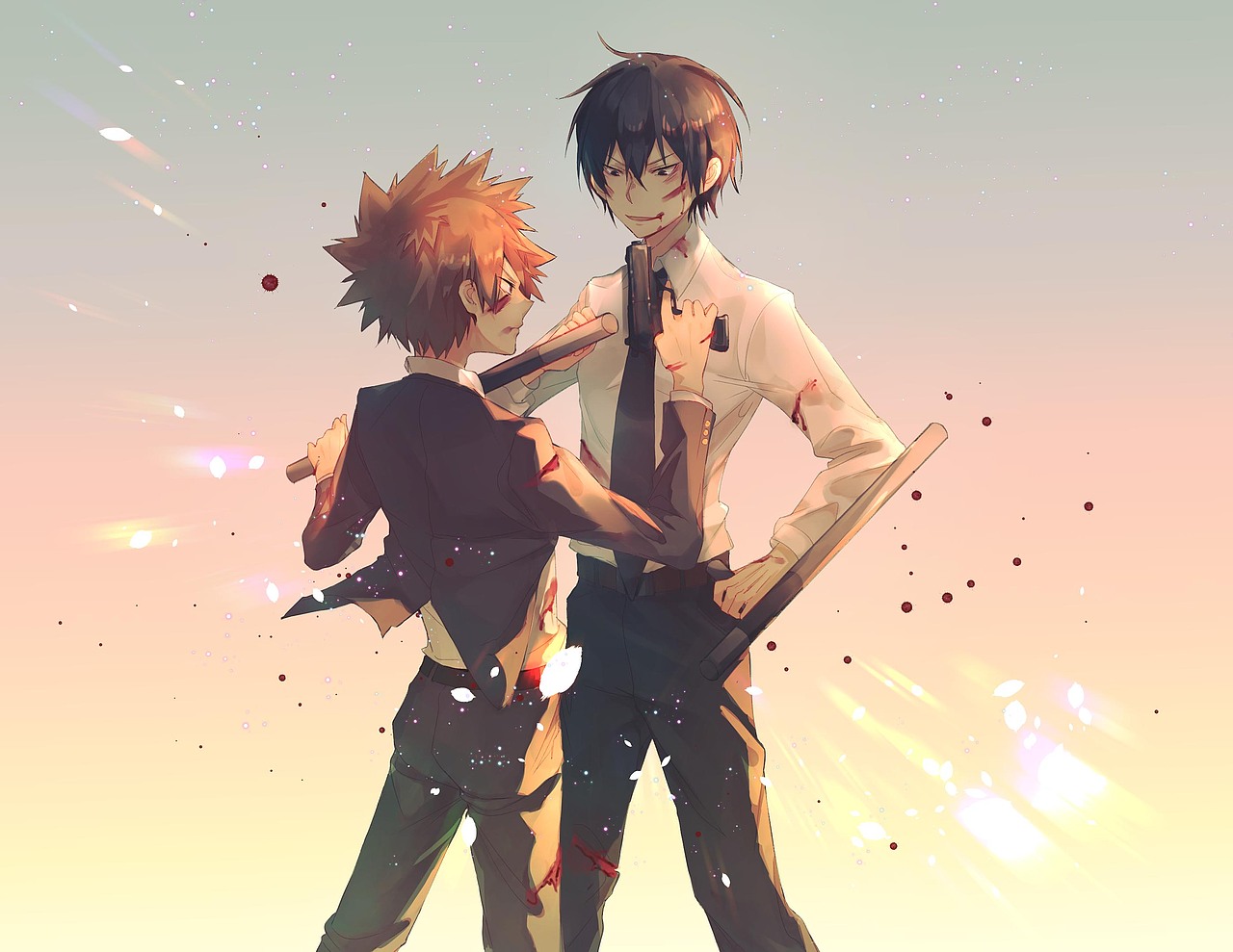 家教同人|插画|创作习作|午火火_原创作品-站酷zcool