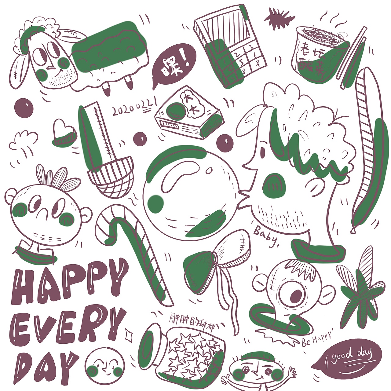 近期的随手画🎨