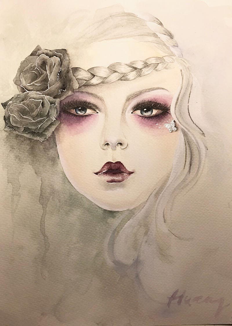 云想衣裳花想容 春风拂槛露华浓