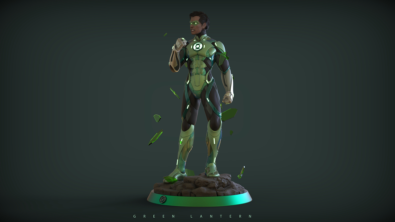 正義聯(lián)盟：綠燈俠（圖ZMjU1OTYwNTA0） - 玩具 - 站酷設計師季初DEMON原創(chuàng)素材 - 站酷ZCOOL