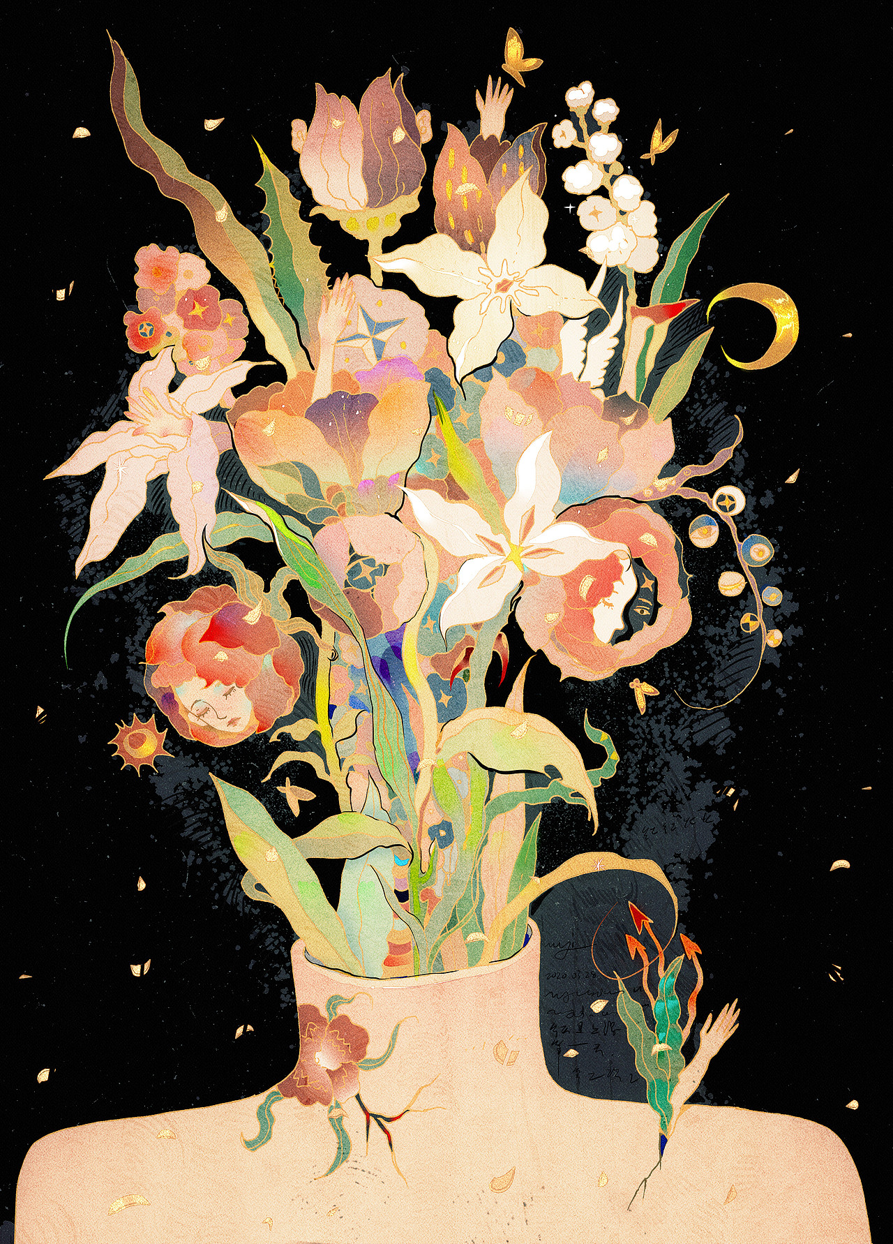 芜意-二〇二〇（图ZMjYwNTU5Mjc2） - 艺术插画 - 站酷设计师芜意原创素材 - 站酷ZCOOL