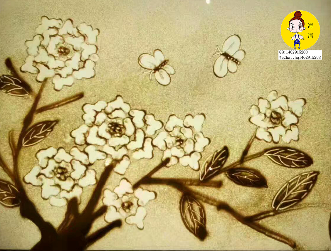 沙画|纯艺术|沙画|卿卿我帝宝贝 - 原创作品 - 站酷 (zcool)