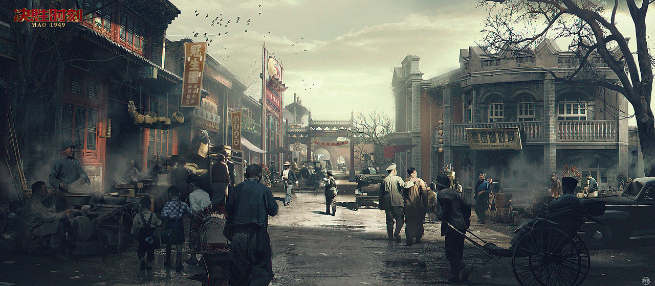 给电影《决胜时刻》画的一批概念图