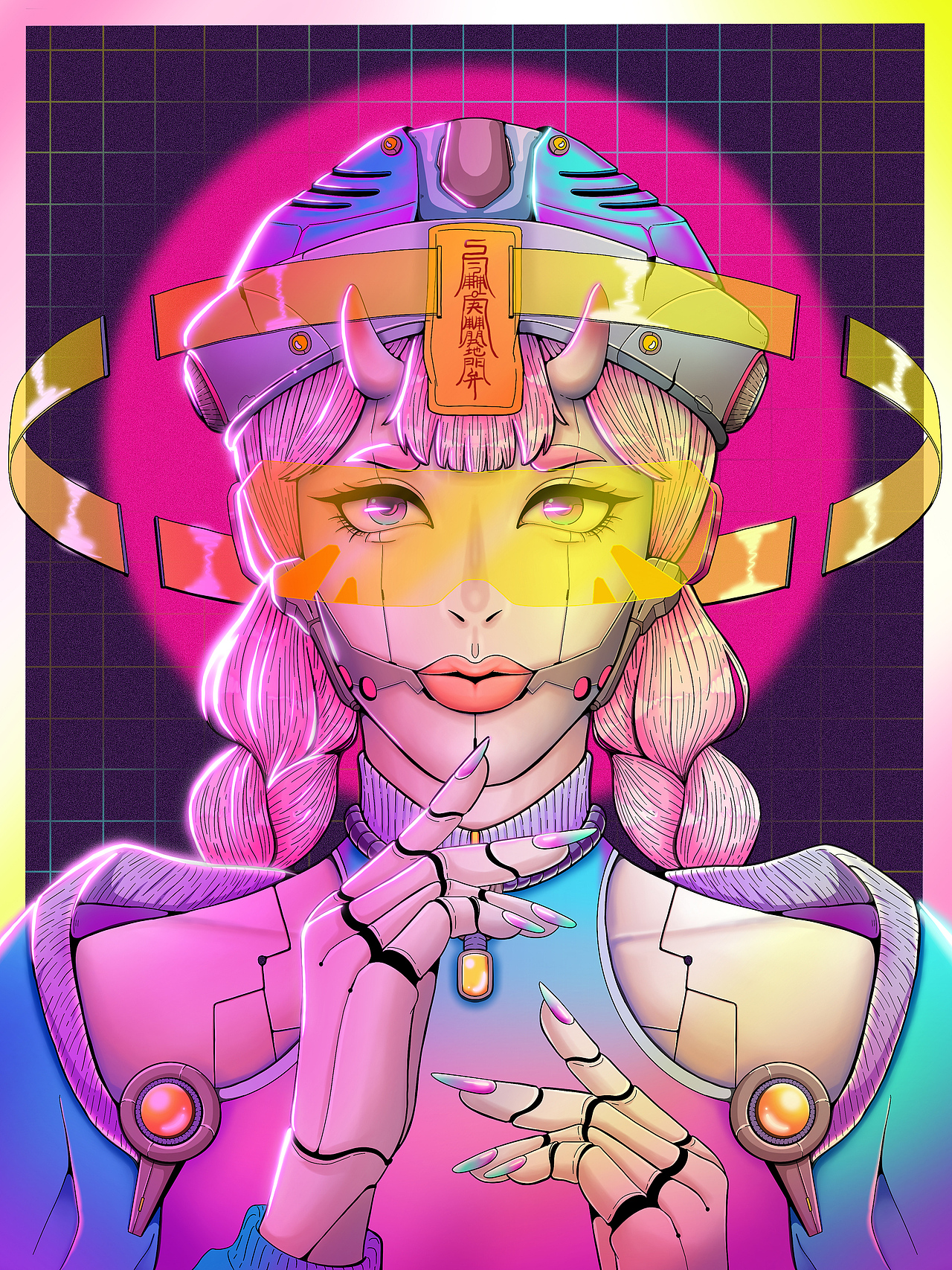 赛博朋克未来城市