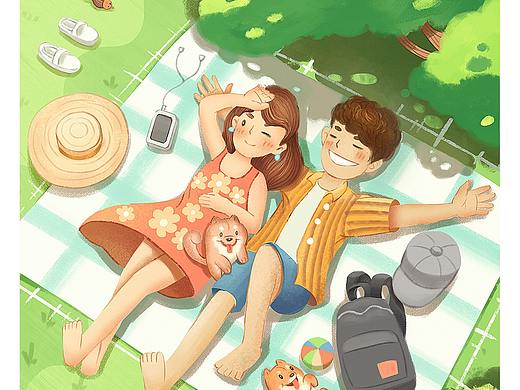 立夏（個(gè)人主頁-ZNTI0ODE3NTI=） - 繪本 - 站酷設(shè)計(jì)師郭明達(dá)原創(chuàng)素材 - 站酷ZCOOL