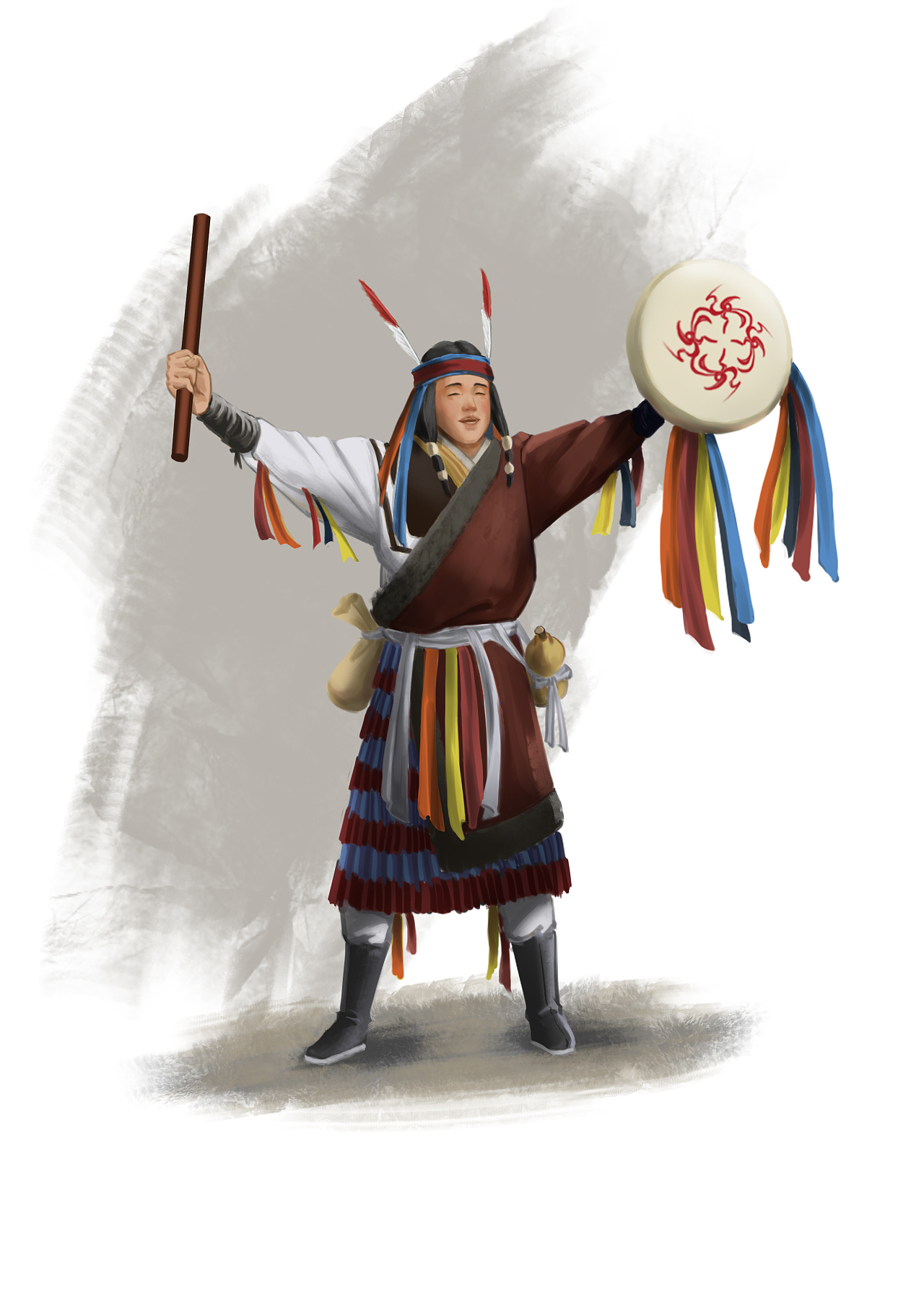 萨满,原创人设练习