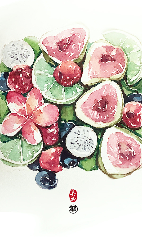 【水彩食谱日记】25