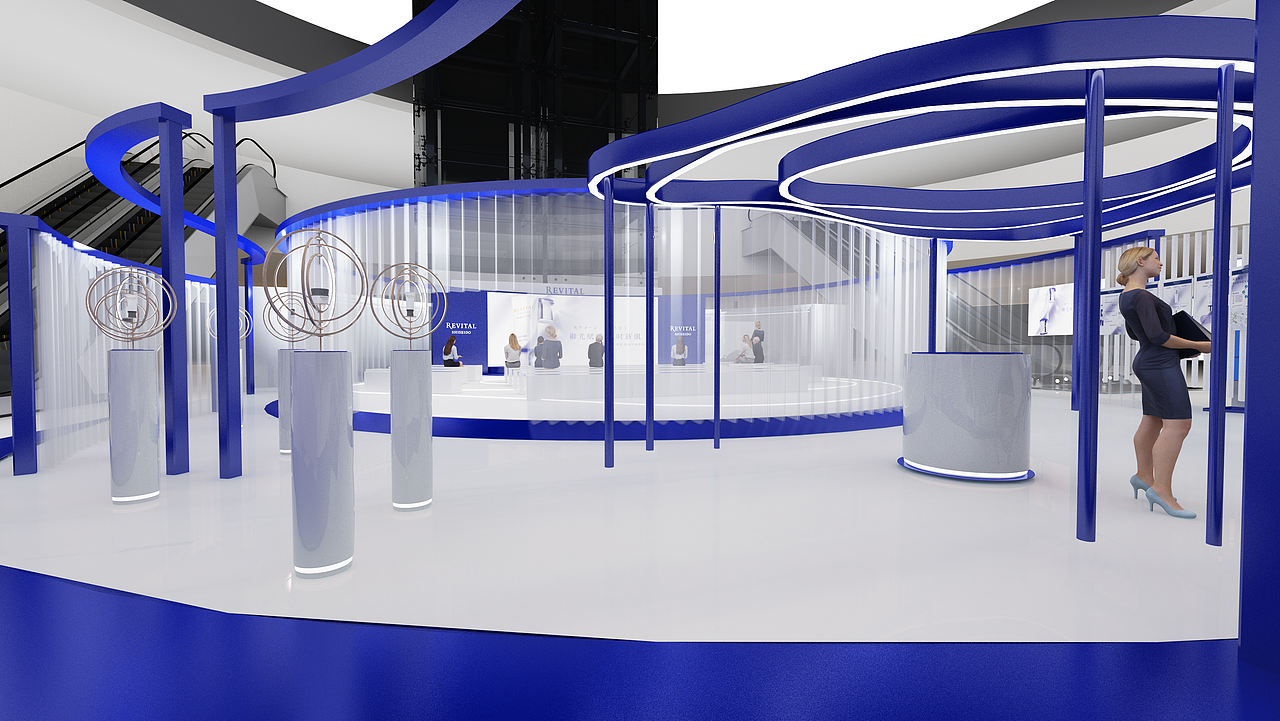 资生堂-悦薇快闪店（图ZMjYzMDAxNDg4） - 建筑/空间 - 站酷设计师EE森原创素材 - 站酷ZCOOL