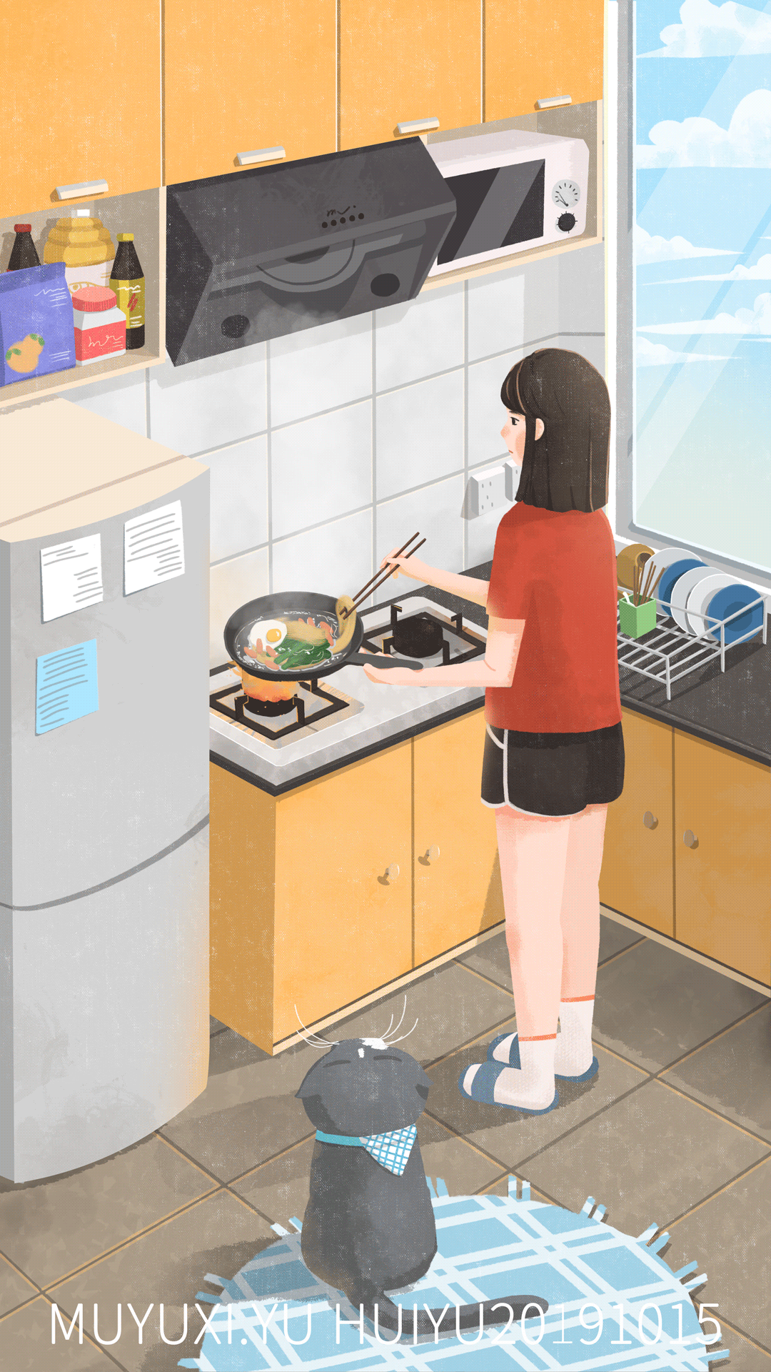 画了只喵，一些日常练习（图ZMjE5MDc1MjQ4） - 创作习作 - 站酷设计师濯翎插画原创素材 - 站酷ZCOOL