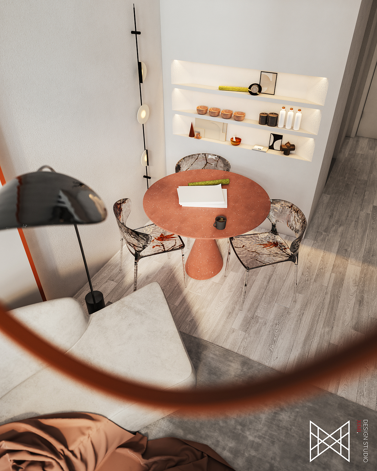 爆改计划｜现代极简复式公寓样板间（图ZMjM4NTc5Njc2） - 家装设计 - 站酷设计师正在学堂原创素材 - 站酷ZCOOL