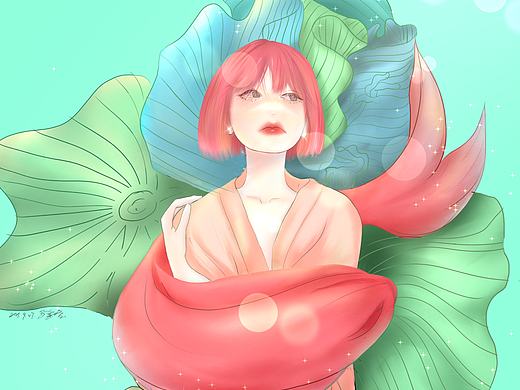 依靠（个人主页-ZNTU1MjY1MDQ=） - 艺术插画 - 站酷设计师马奎咯原创素材 - 站酷ZCOOL