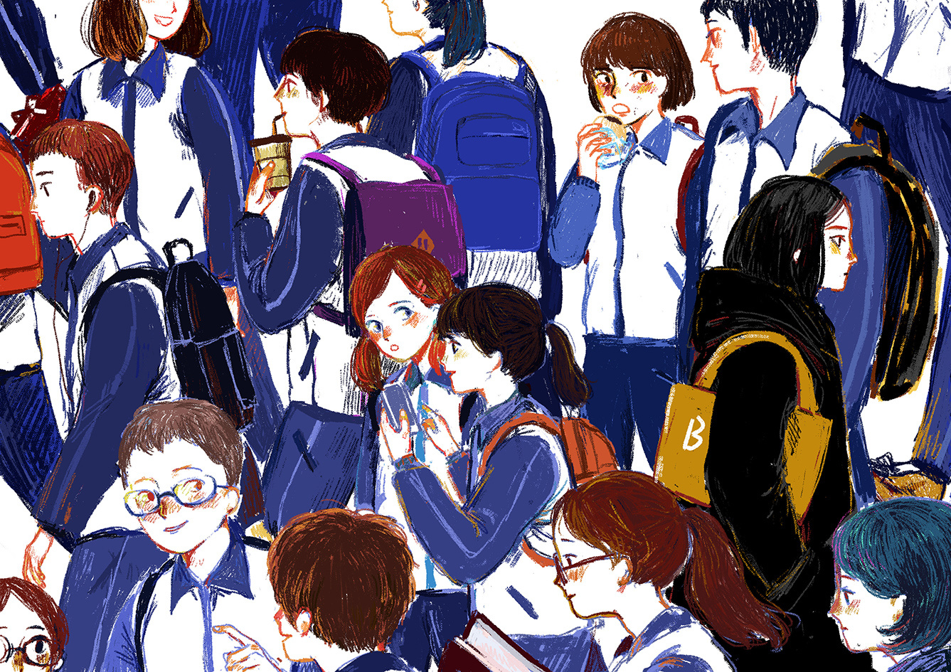 学生|插画|插画习作|宇野forest - 原创作品 - 站酷 (zcool)