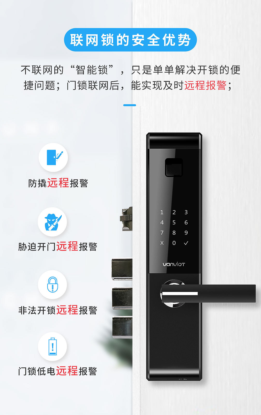产品介绍:NB-IoT智能云锁 T0销售端