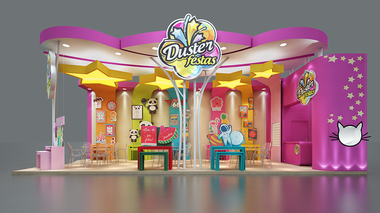 儿童展会设计（图ZMjMzODQ3NjY4） - 其他三维 - 站酷设计师设计小丸子j原创素材 - 站酷ZCOOL