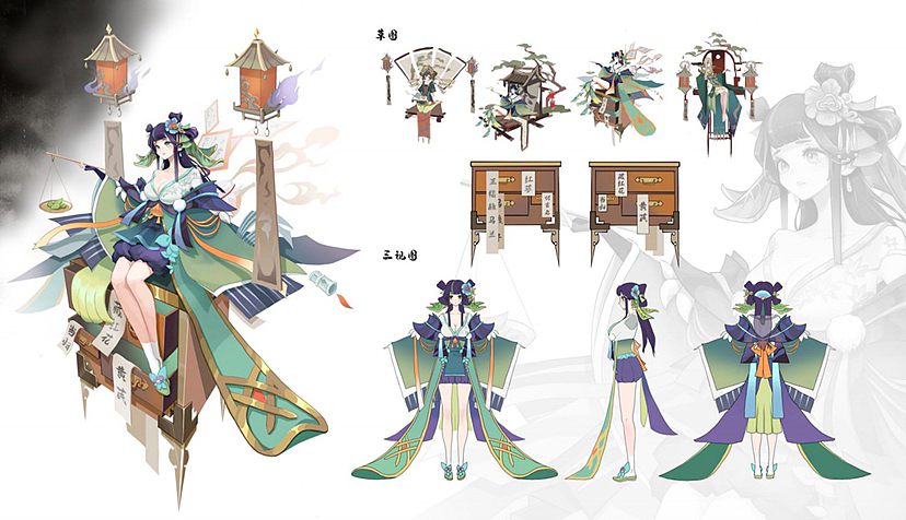 大过年的,发组前年画的图吧