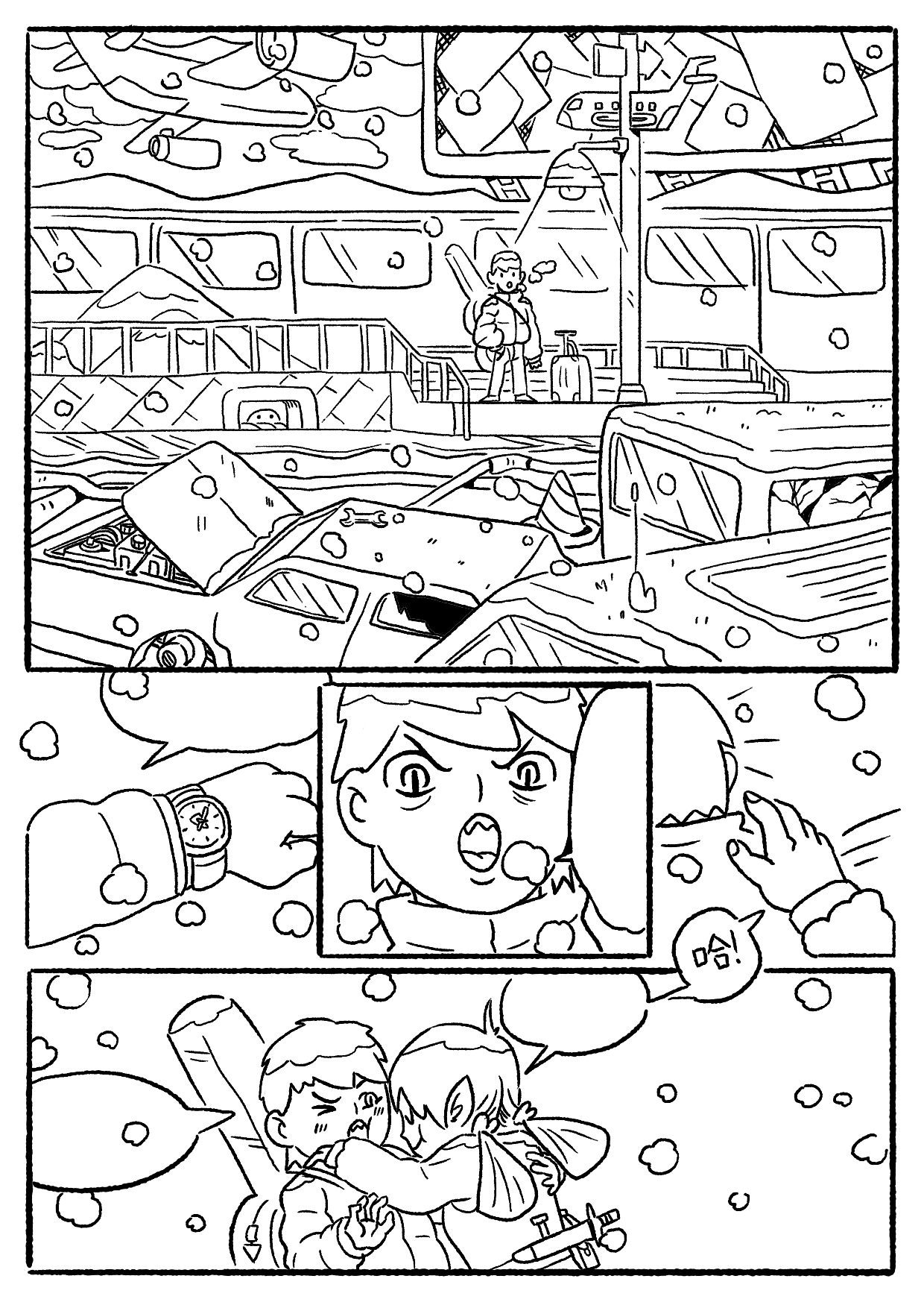 情人节漫画（图ZMTQ2MDM3MDM2） - 单幅漫画 - 站酷设计师星野白原创素材 - 站酷ZCOOL